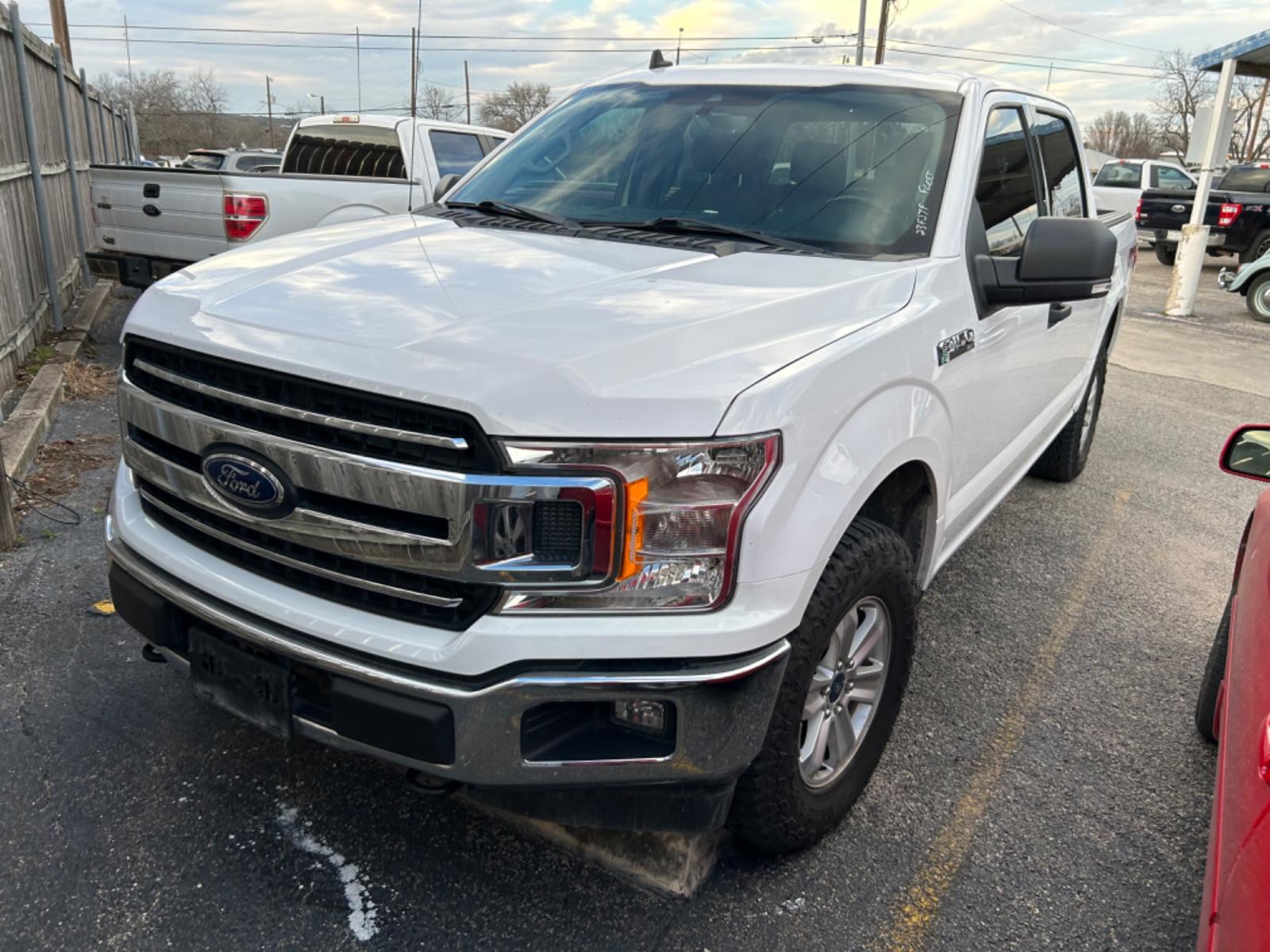 2019 White Ford F-150 (1FTEW1E57KK) , located at 1687 Business 35 S, New Braunfels, TX, 78130, (830) 625-7159, 29.655487, -98.051491 - Photo #0